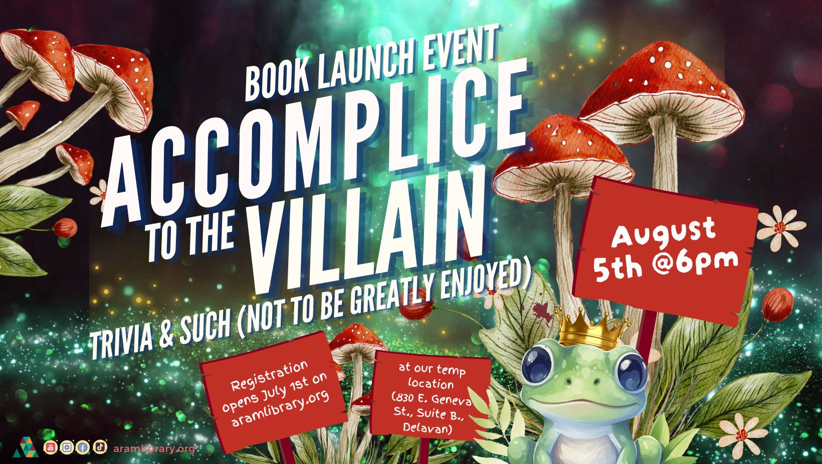 Launch event for the new book 