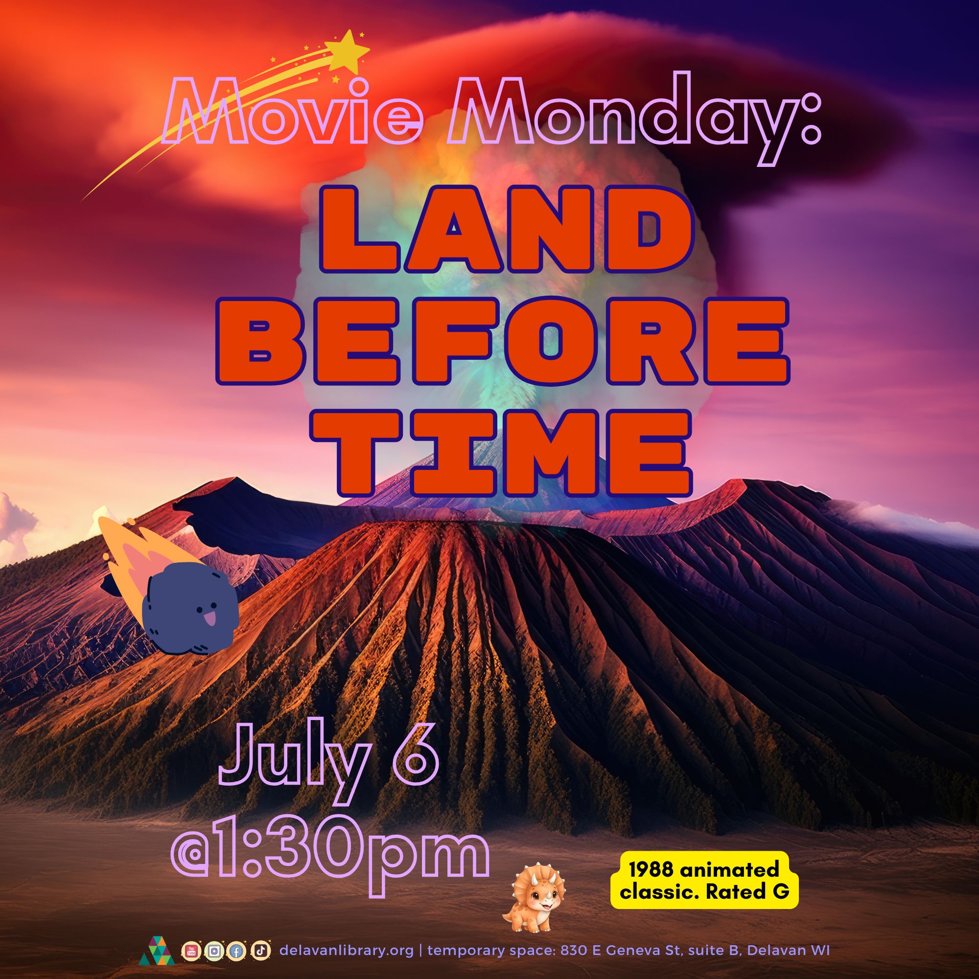 Movie Monday: Land Before Time with DPL.