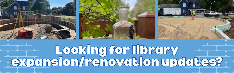 Find the Aram Public Library project blog updates.