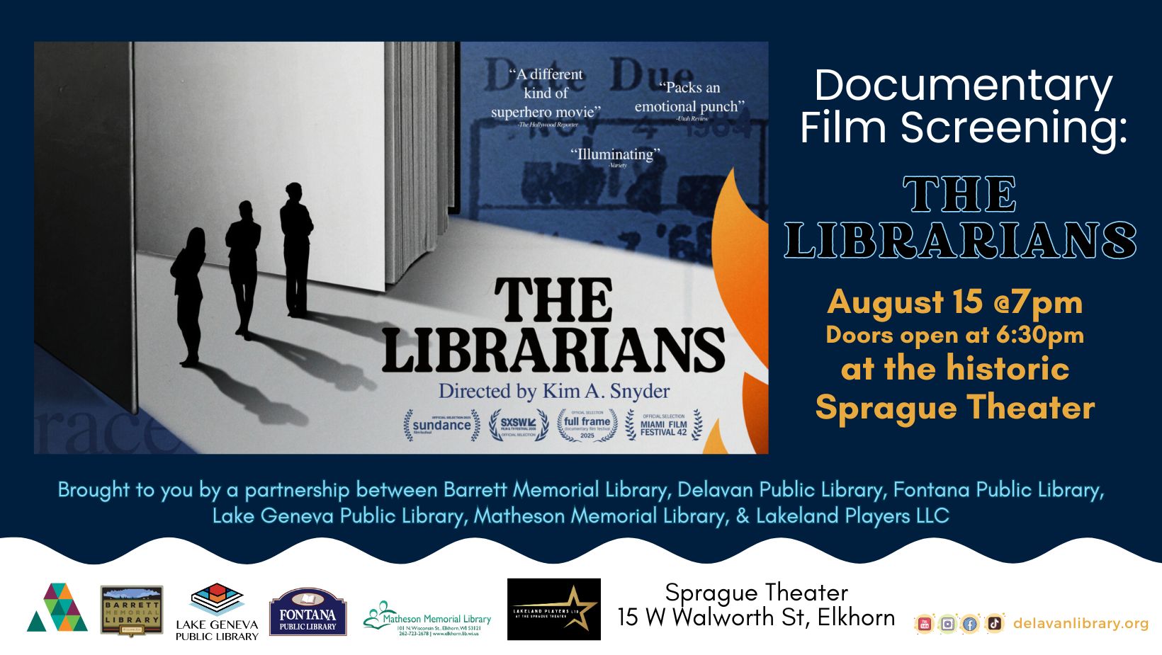 Documentary Film Screening: The Librarians