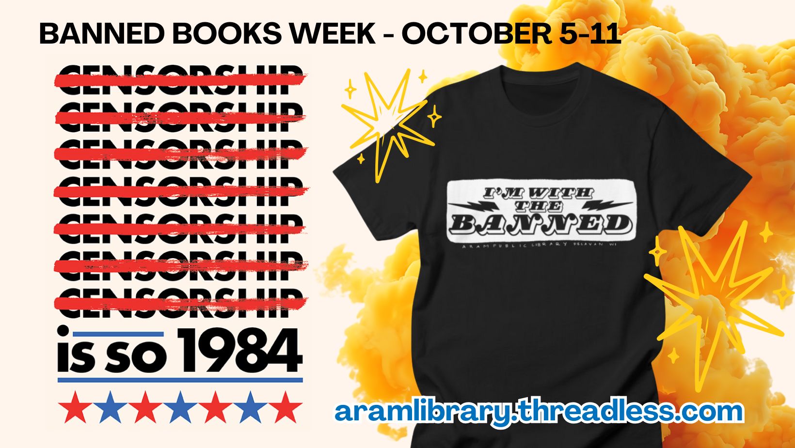 Celebrate banned books week, October 5-11, with APL.