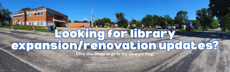 Find the Aram Public Library project blog updates.