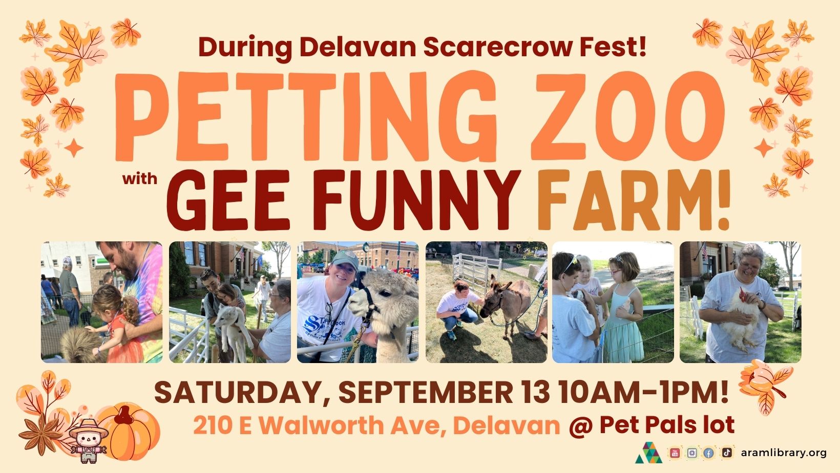 During Scarecrow Fest attend the 