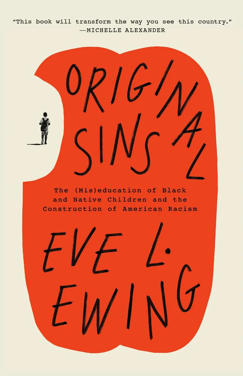 Cover of "Original Sins" by Eve L. Ewing.