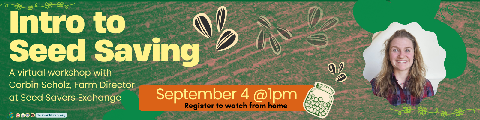 Virtual Intro to Seed Saving with Corbin Sholz
