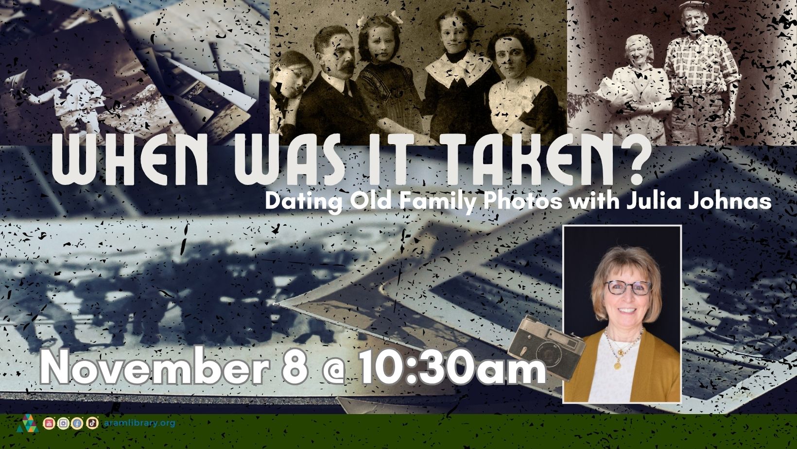 When was it taken with Julia Johnas on November 8th at 10:30am.